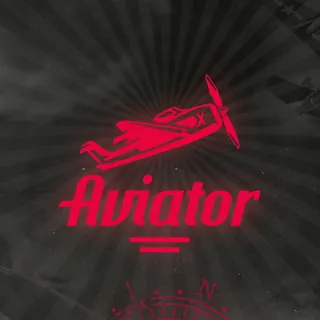 Aviator logo: a red propeller plane above the word Aviator